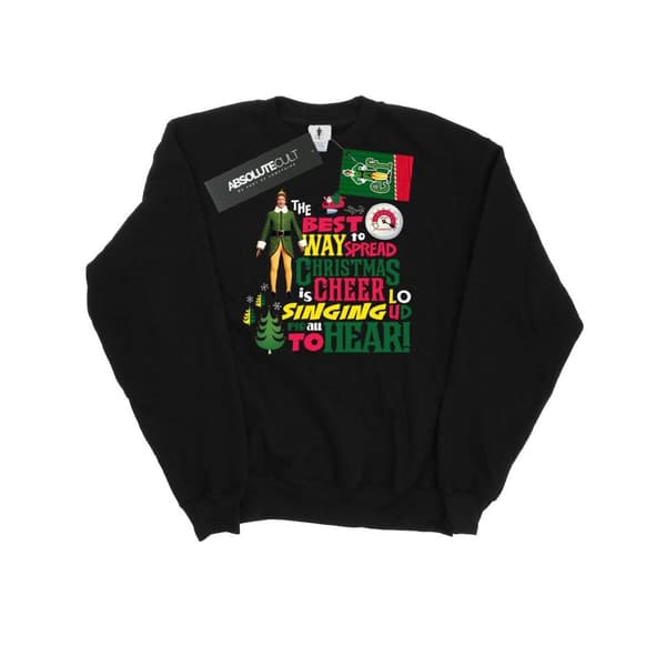 Elf Mens Christmas Cheer Sweatshirt