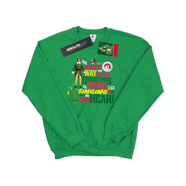 Elf Mens Christmas Cheer Sweatshirt