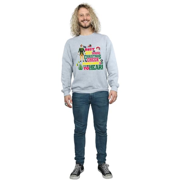 Elf Mens Christmas Cheer Sweatshirt