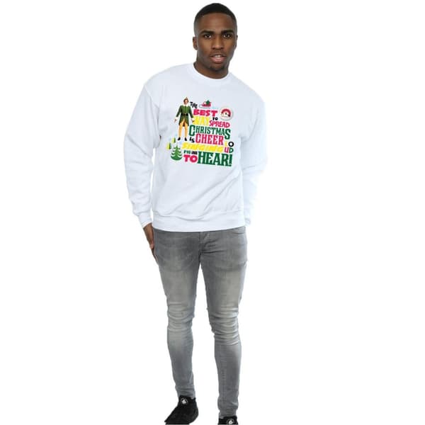 Elf Mens Christmas Cheer Sweatshirt