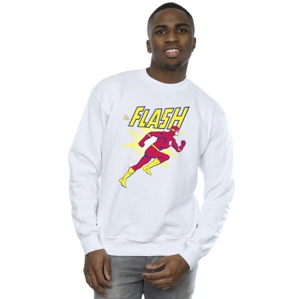 DC Comics Mens The Flash Running Sweatshirt