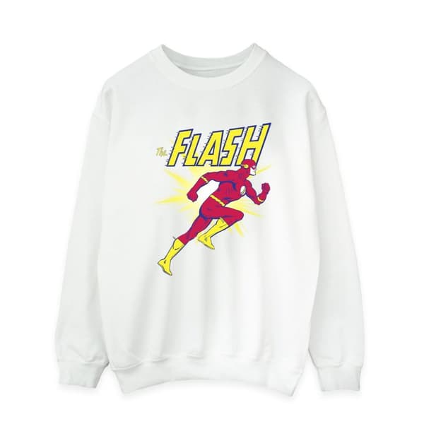 DC Comics Mens The Flash Running Sweatshirt