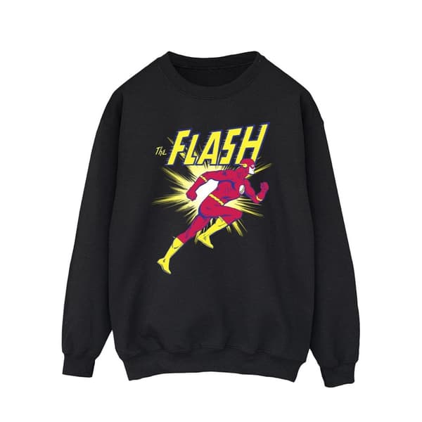 DC Comics Mens The Flash Running Sweatshirt