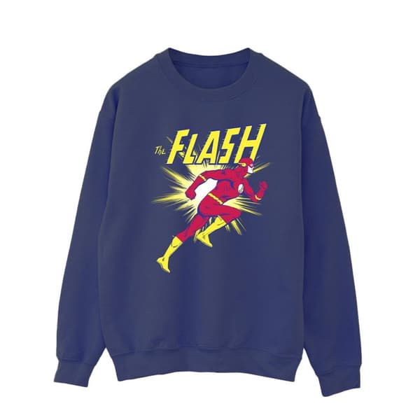 DC Comics Mens The Flash Running Sweatshirt