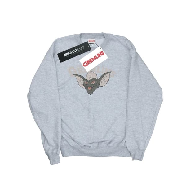 Gremlins Womens/Ladies Kingston Falls Sport Sweatshirt Heather Grey S