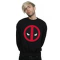 Miniatyrbillede 2 af 5: Marvel Mens Deadpool Large Clean Logo Sweatshirt