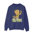 Pikkukuva 1 / 4: Guardians Of The Galaxy Womens/Ladies Groot Dancing Sweatshirt