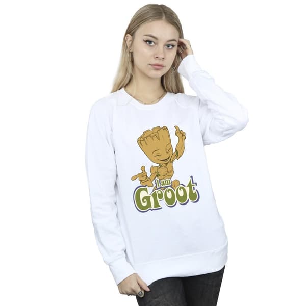 Guardians Of The Galaxy Womens/Ladies Groot Dancing Sweatshirt