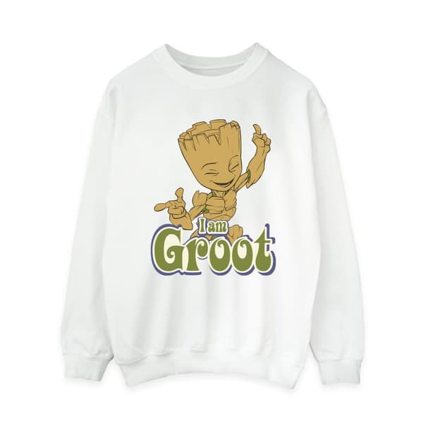 Guardians Of The Galaxy Womens/Ladies Groot Dancing Sweatshirt