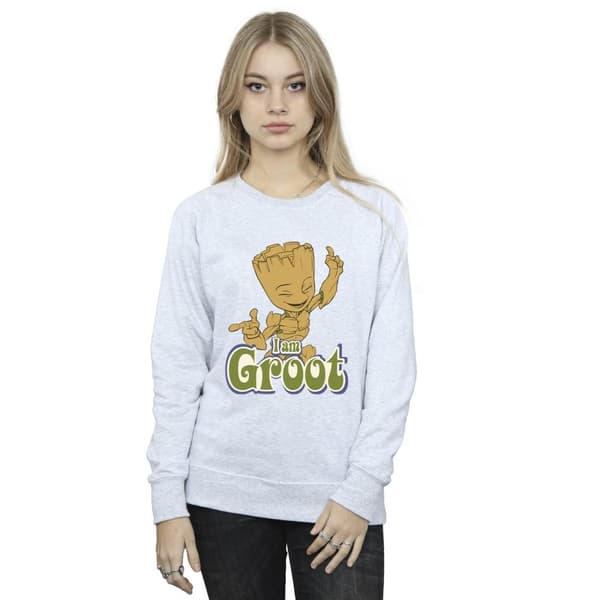 Guardians Of The Galaxy Womens/Ladies Groot Dancing Sweatshirt