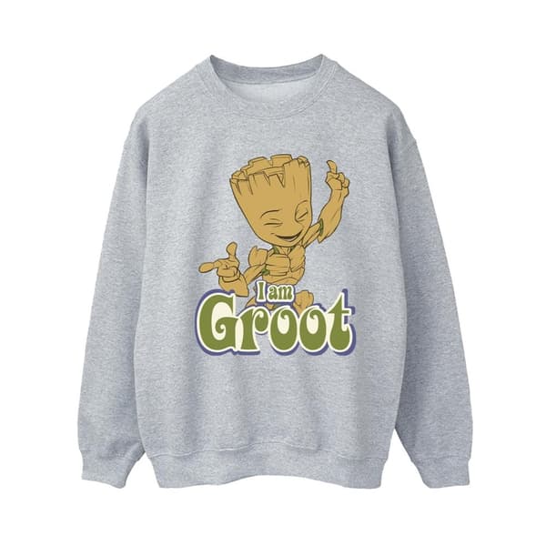 Guardians Of The Galaxy Womens/Ladies Groot Dancing Sweatshirt