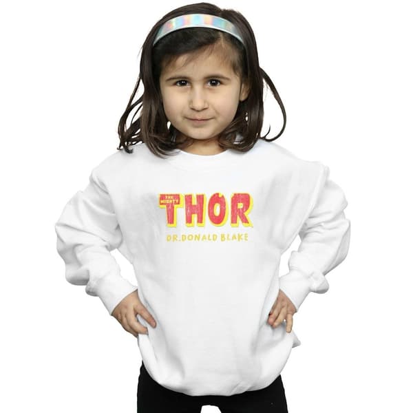 Marvel Girls Thor AKA Dr Donald Blake Sweatshirt