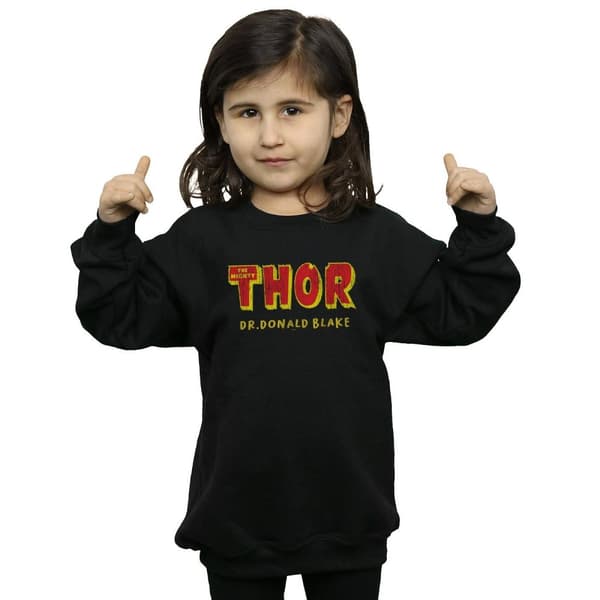 Marvel Girls Thor AKA Dr Donald Blake Sweatshirt