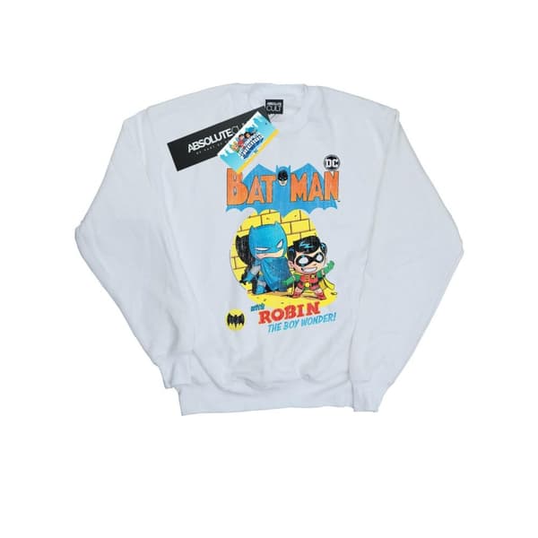 DC Comics Mens Super Friends Batman The Boy Wonder Sweatshirt