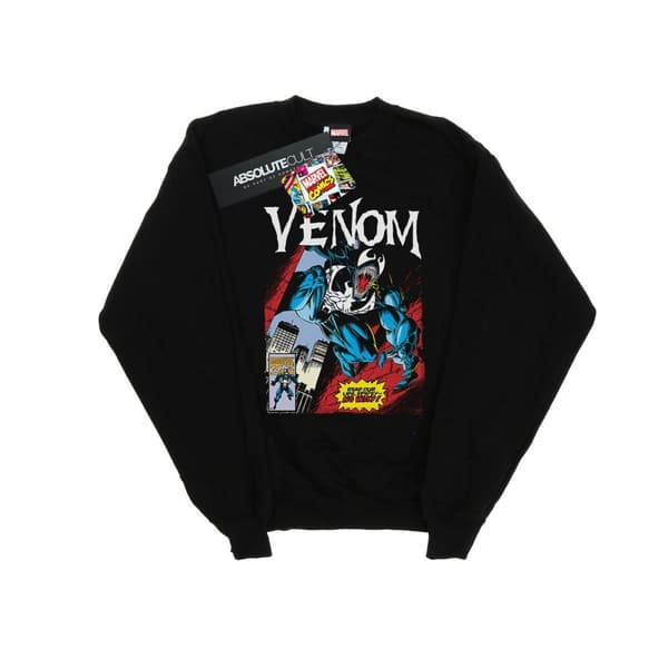 Marvel Pojkar Venom Read Our Lips Sweatshirt