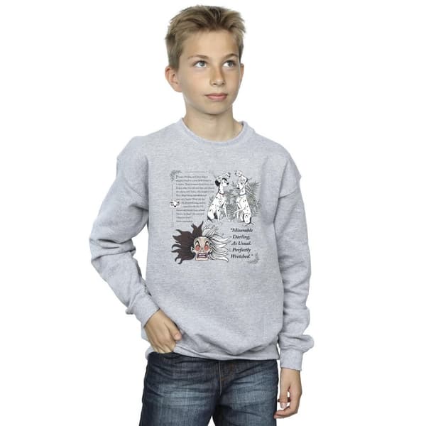 Disney Pojkar 101 Dalmatiner Miserable Darling Sweatshirt