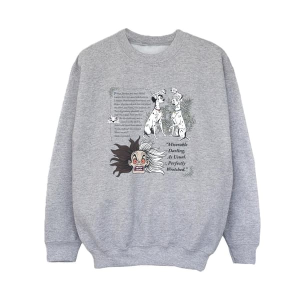 Disney Pojkar 101 Dalmatiner Miserable Darling Sweatshirt