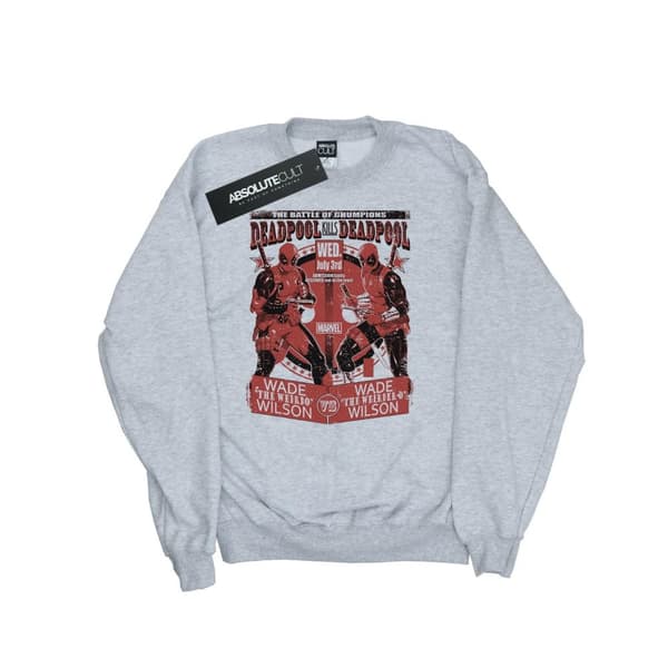 Marvel Mens Deadpool Vs Deadpool Sweatshirt