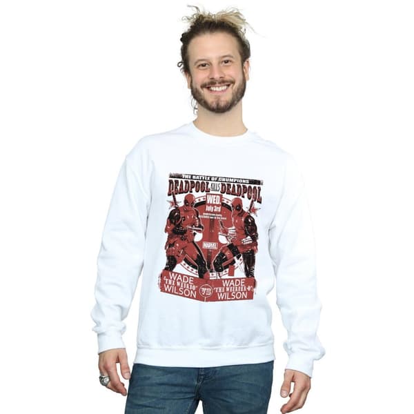 Marvel Mens Deadpool Vs Deadpool Sweatshirt