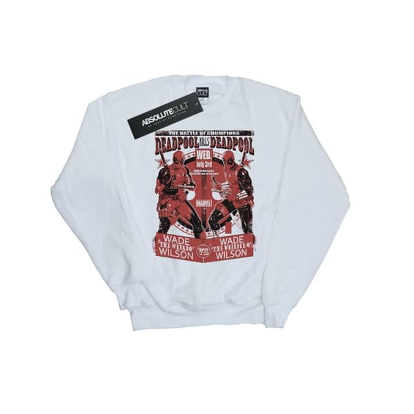 Marvel Mens Deadpool Vs Deadpool Sweatshirt