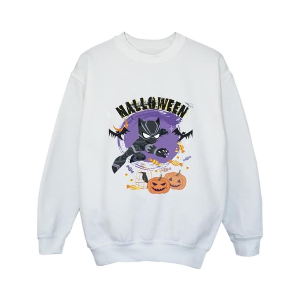 Marvel Boys Black Panther Halloween Sweatshirt