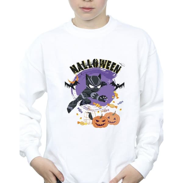 Marvel Boys Black Panther Halloween Sweatshirt