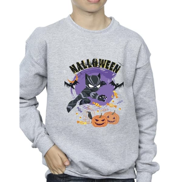 Marvel Boys Black Panther Halloween Sweatshirt