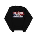 Miniatyrbillede 1 af 3: Marvel Girls The Falcon And The Winter Soldier Action Logo Sweatshirt