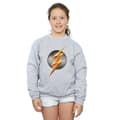 Miniatyrbillede 2 af 5: DC Comics Girls Justice League Movie Flash Emblem Sweatshirt