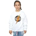 Miniatyrbillede 2 af 5: DC Comics Girls Justice League Movie Flash Emblem Sweatshirt