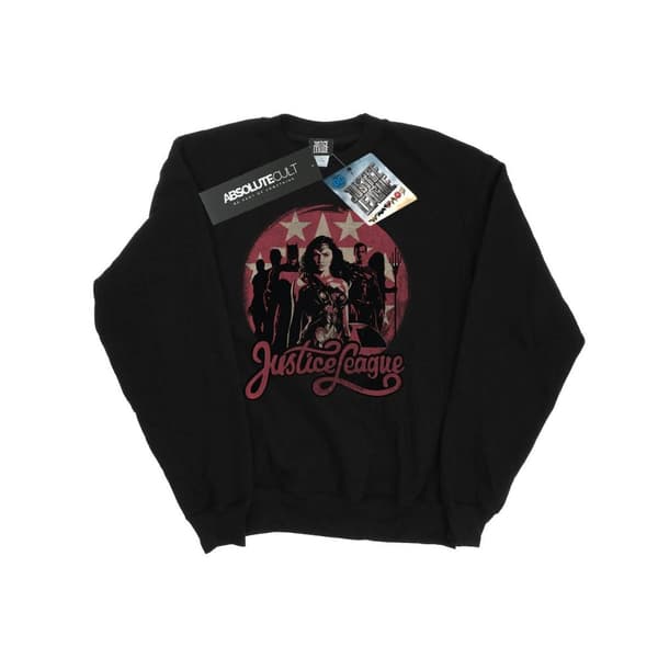 DC Comics Girls Justice League Movie Group Pose Sweatshirt