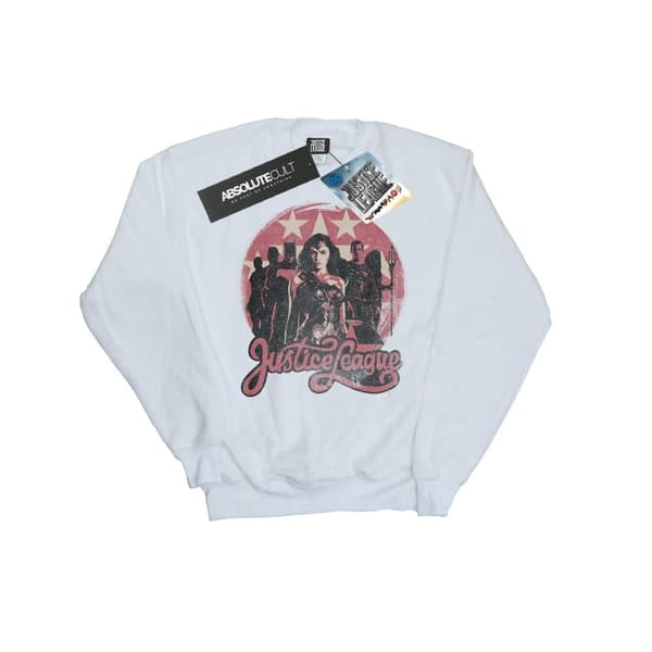 DC Comics Girls Justice League Movie Group Pose Sweatshirt