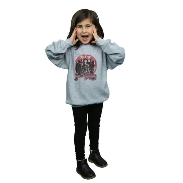 DC Comics Girls Justice League Movie Group Pose Sweatshirt
