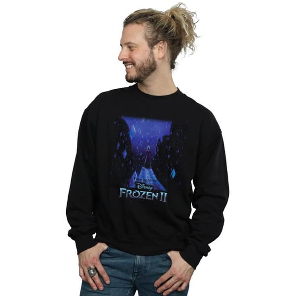 Disney Frozen 2 Elsa Diamond Elements - Sweatshirt - Herrar