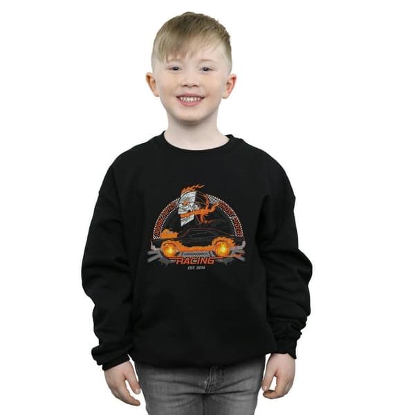Marvel Pojkar Ghost Rider Robbie Reyes Racing Sweatshirt