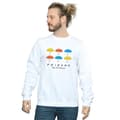 Miniatyrbilde 2 av 3: Friends Mens Coloured Umbrellas Sweatshirt