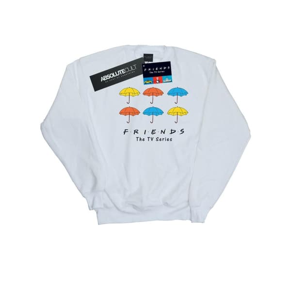 Friends Mens Coloured Umbrellas Sweatshirt