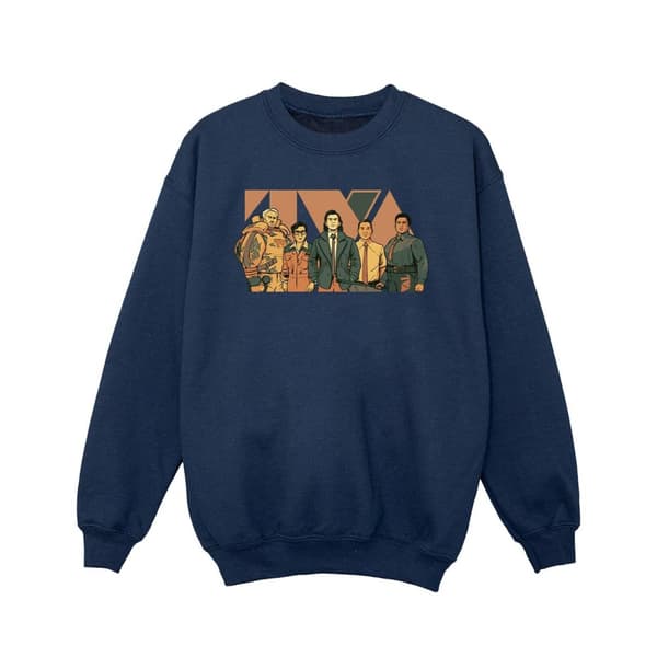 Marvel Girls Loki TVA Group Sweatshirt