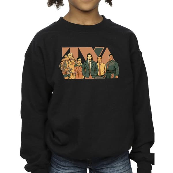 Marvel Girls Loki TVA Group Sweatshirt