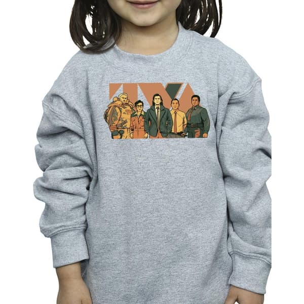 Marvel Girls Loki TVA Group Sweatshirt
