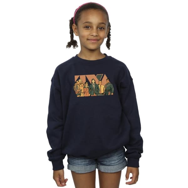 Marvel Girls Loki TVA Group Sweatshirt