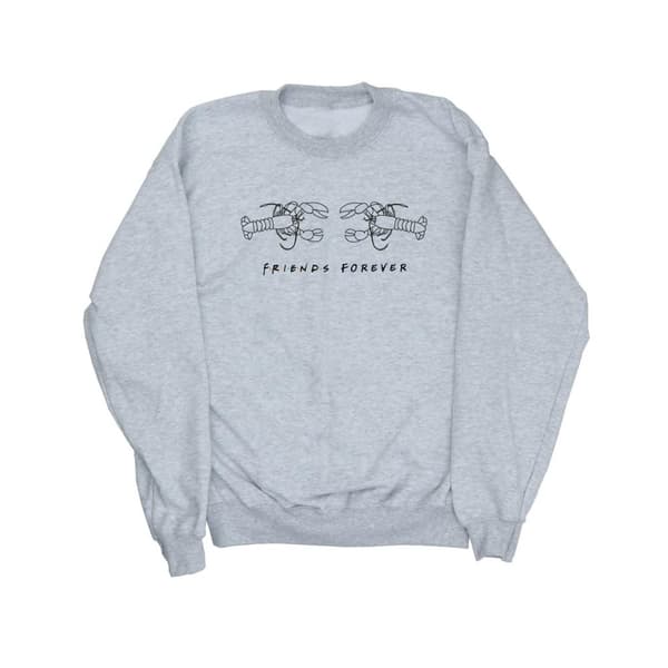 Friends Womens/Ladies Lobster Logo Sweatshirt Sports Grey XL
