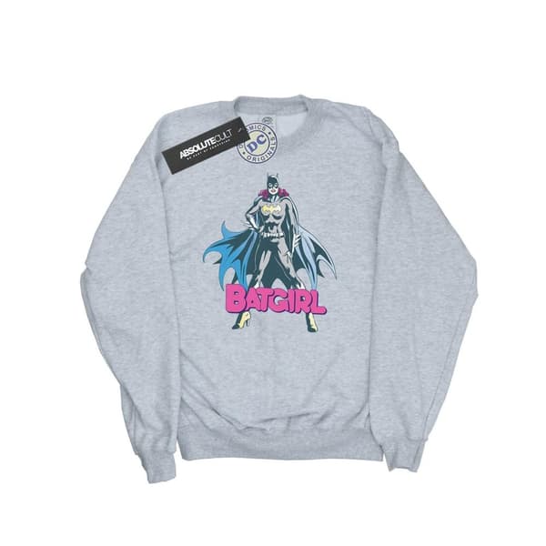 DC Comics Mens Batgirl Pose Sweatshirt