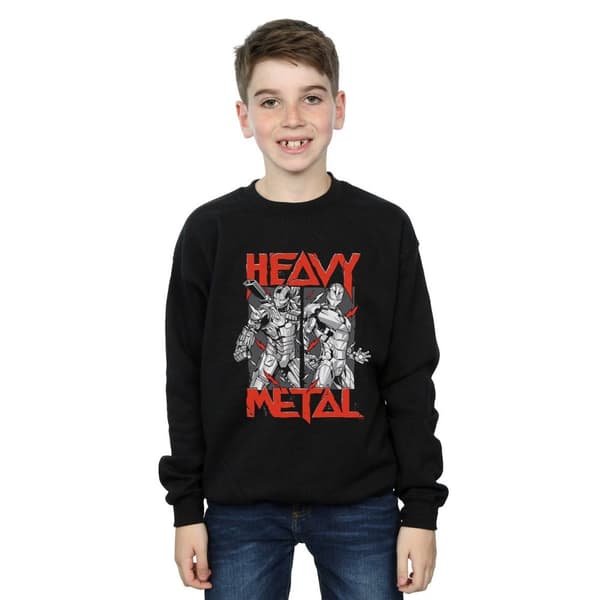 Marvel Boys Iron Man Heavy Metal Sweatshirt