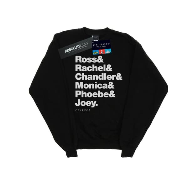 Friends Mens First Names Text Sweatshirt