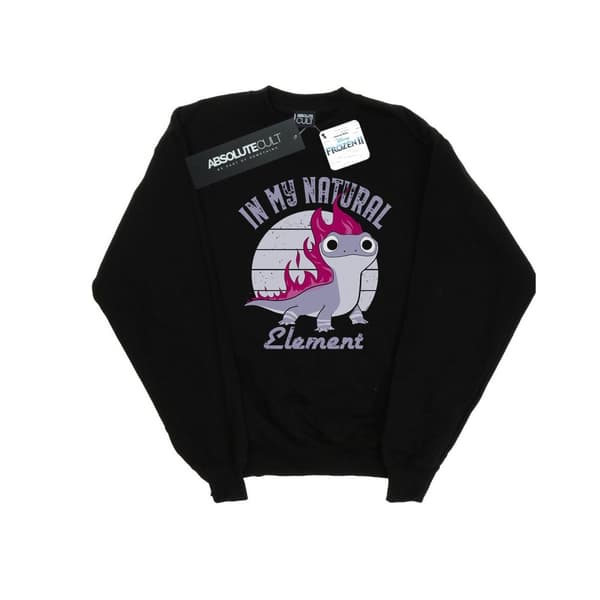 Disney Mens Frozen 2 Salamander Bruni Element Sweatshirt