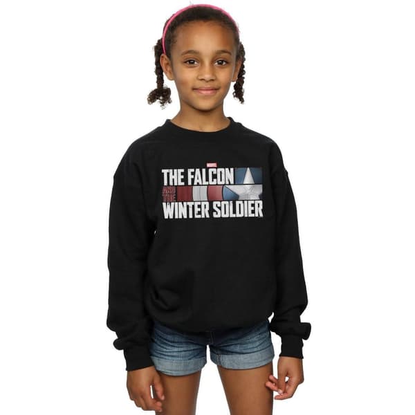 Marvel Sweatshirt med logotyp för flickor - The Falcon And The Winter Soldier