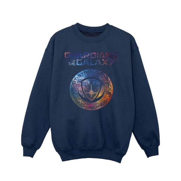 Marvel Guardians Of The Galaxy Stars Fill Logo Sweatshirt för flickor