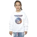 Miniatyrbild 2 av 3: Marvel Guardians Of The Galaxy Stars Fill Logo Sweatshirt för flickor
