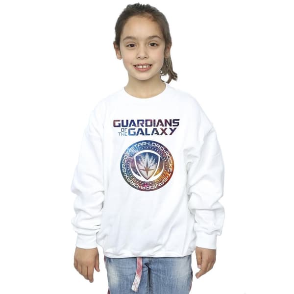 Marvel Guardians Of The Galaxy Stars Fill Logo Sweatshirt för flickor